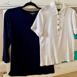 Bundle Alert- Lauren Jeans Co. Tops 2 for 1.